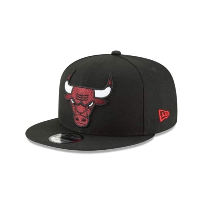 Sapca New Era Chicago Bulls NBA Squad Twist 9FIFTY Snapback - Negrii